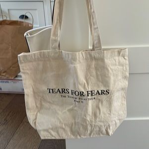 Tears for Fears cotton tour tote